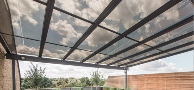 E.ON Smart Home Transparent Solar Glass Canopy